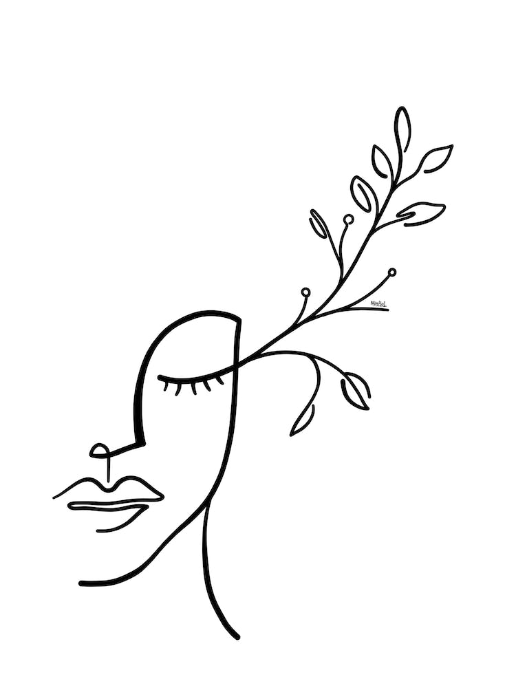 Eyelashes Bloom Line