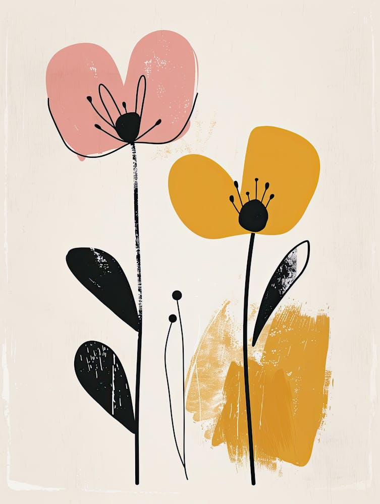 Victoria Flower Market Boho Minimalist Style
