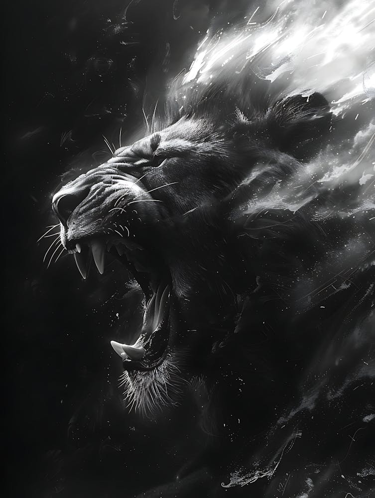 Lion Roaring 9