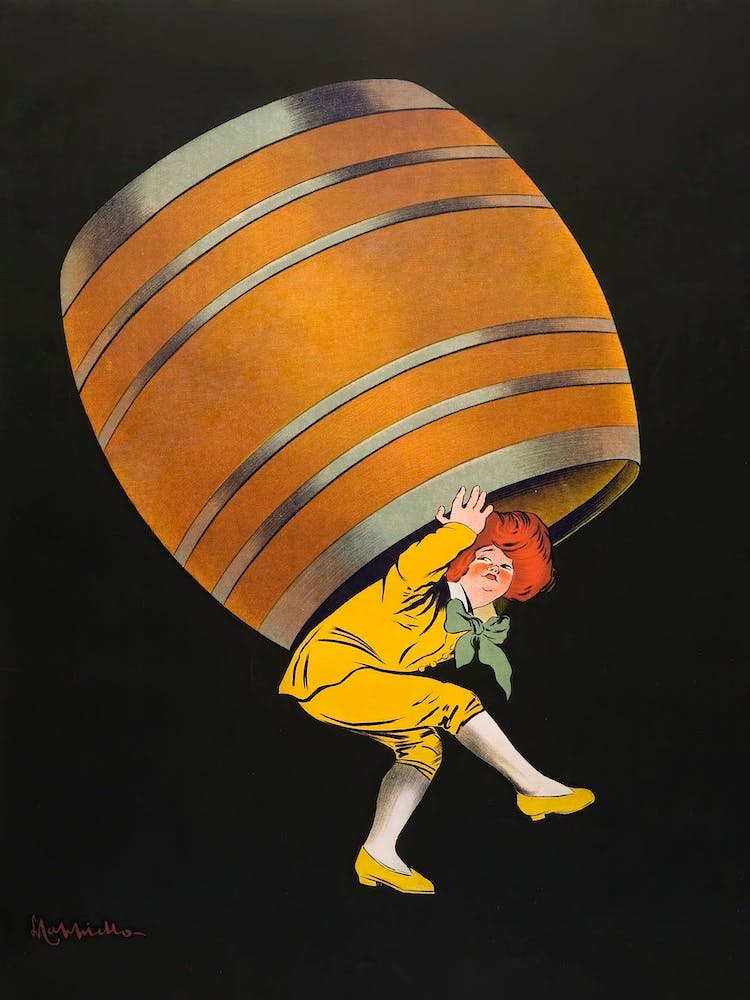 Cognac Pellisson (1907), Leonetto Cappiello