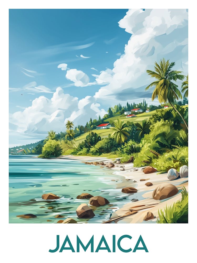 Affiche de voyage Jamaica