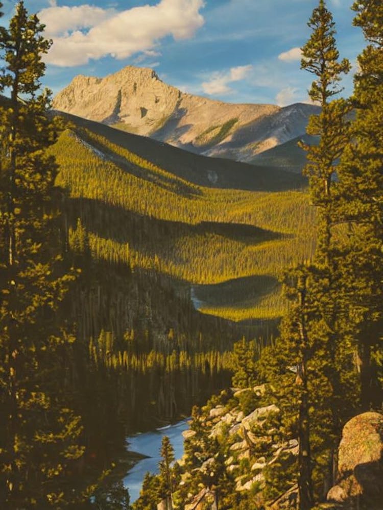 Rocky Mountain National Park 2 United States Of America Vintage Poster