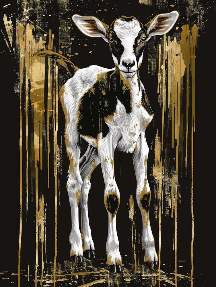 Goat Leinwanddruck 1