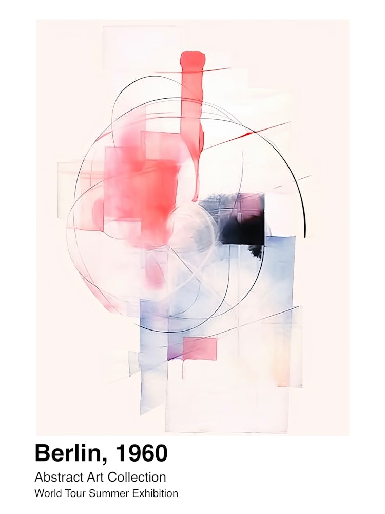 World Tour Exhibition, Abstract Art, Berlin, 1960 2