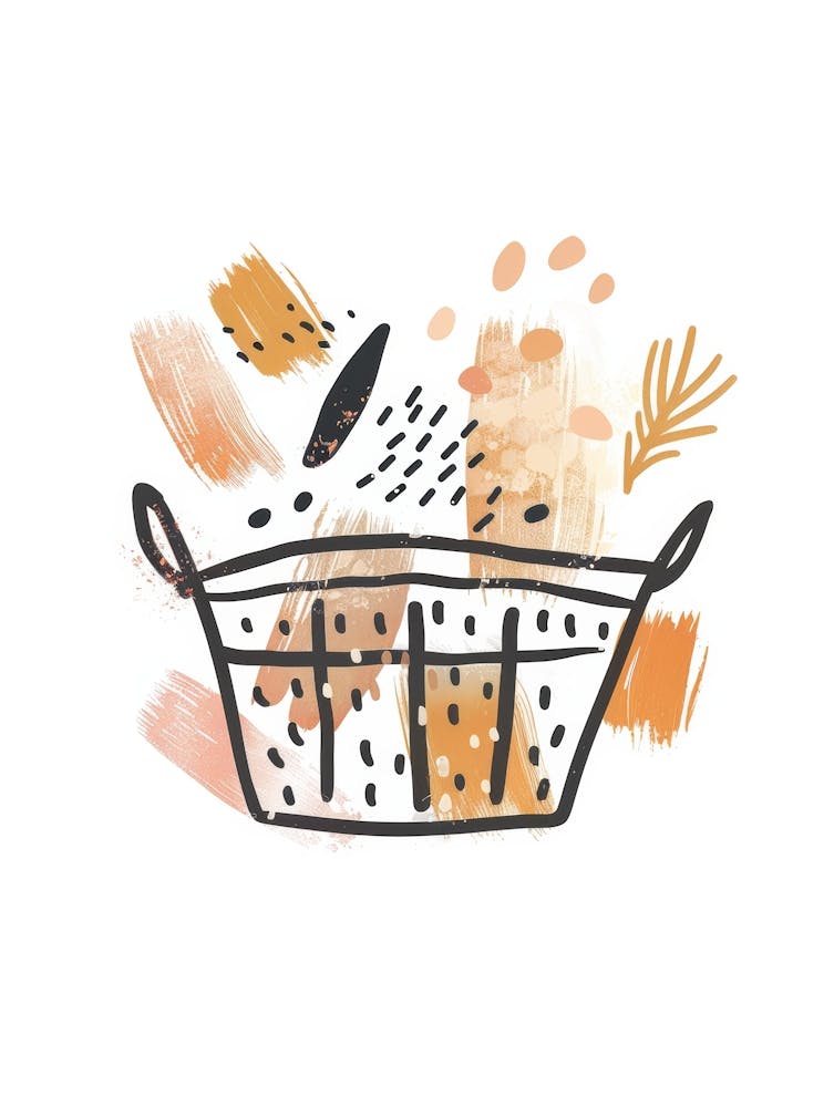 Basket Of Vegetables