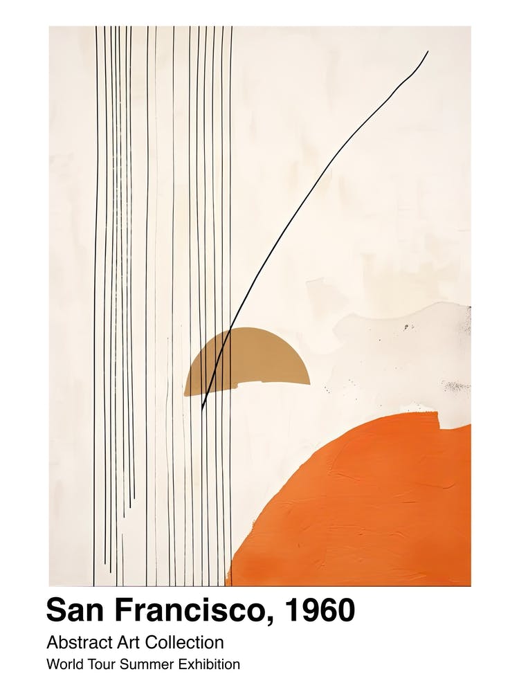 World Tour Exhibition, Abstract Art, San Francisco, 1960 9