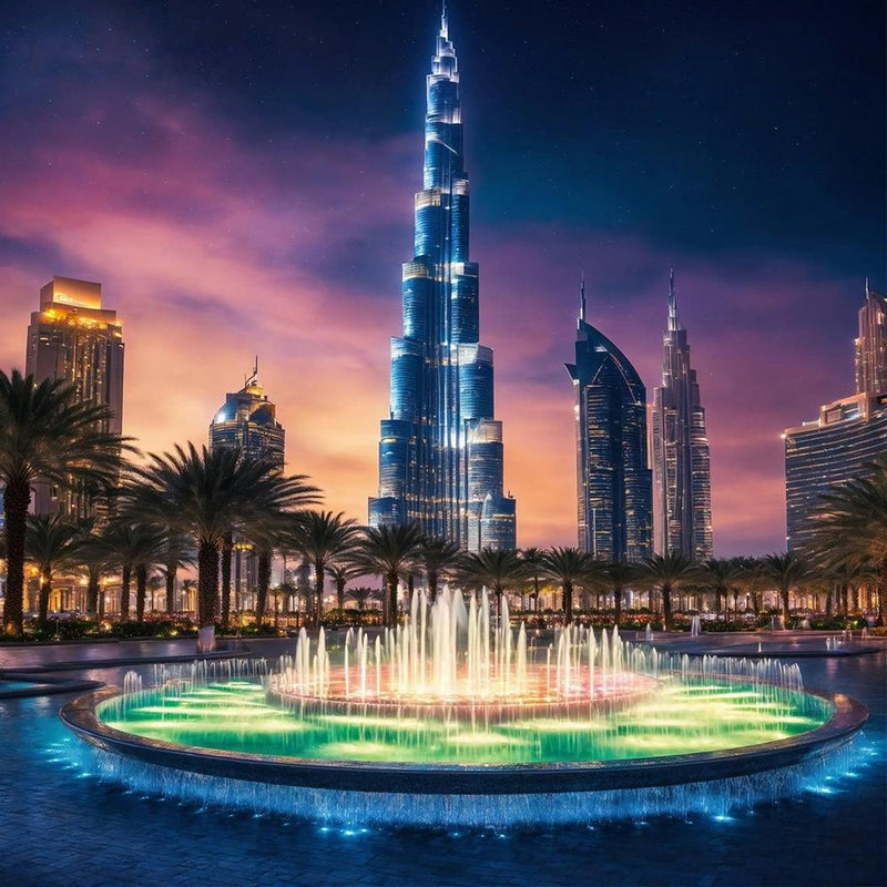 Dubai At Dusk 1