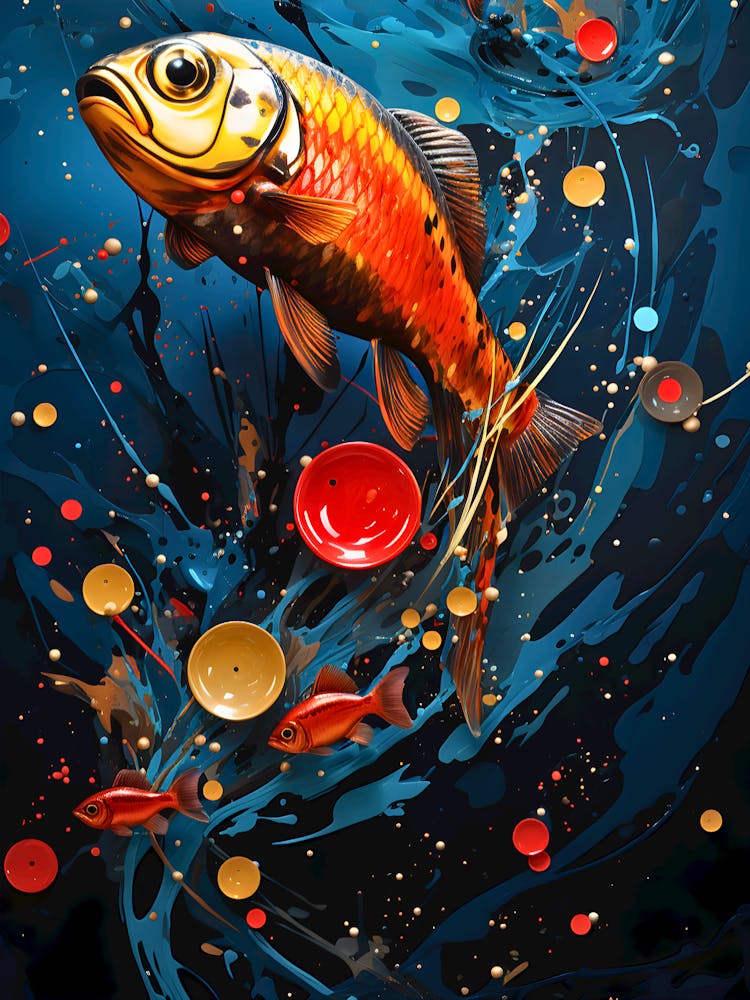 Koi Fish Painting