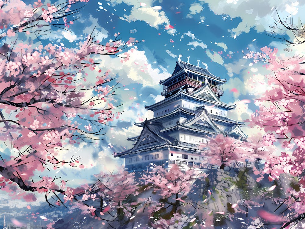 Sakura Fortress A Timeless Beauty