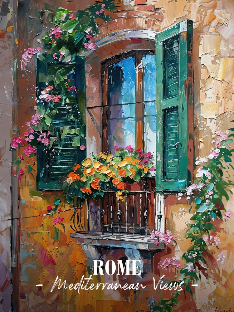 Mediterranean Views Rome 4