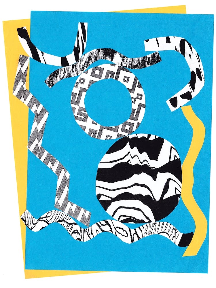Paper Scans Collage