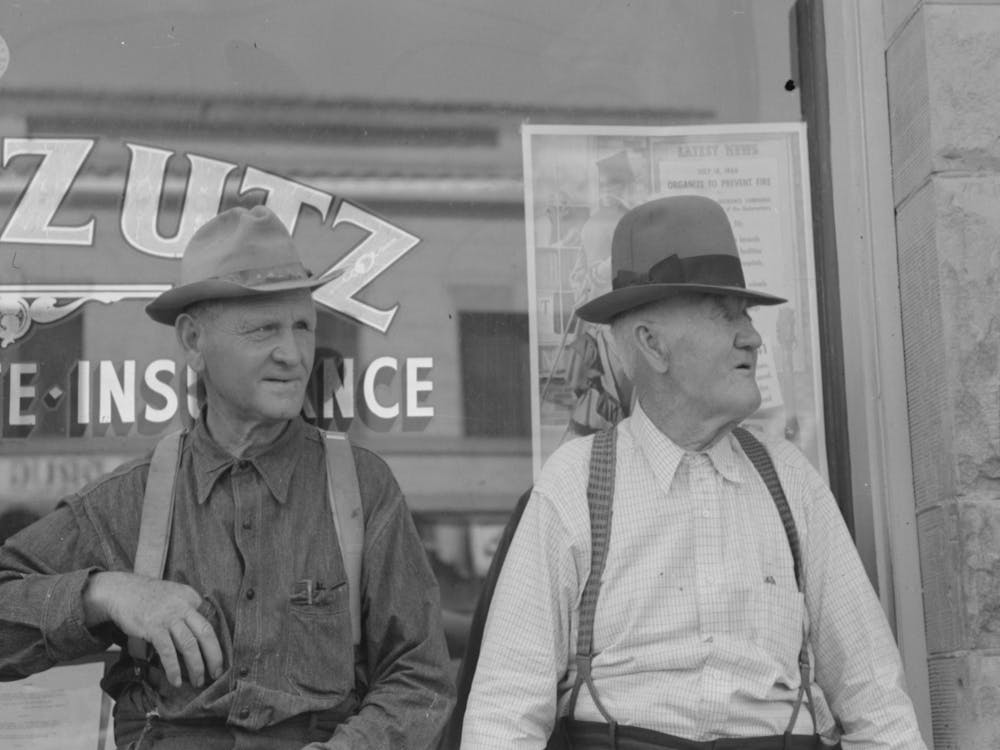 Farmer In Town For The Fourth Of July Celebration, Vale, Oregon By Russell Lee