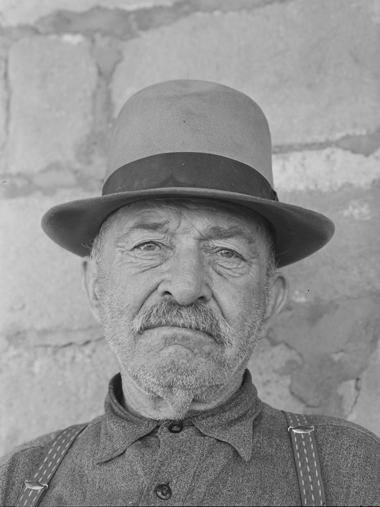 Uncle Bill, Old Character At Reserve, New Mexico, He Says He Is The Only Man Alive Who Was Tried Before The Court Of