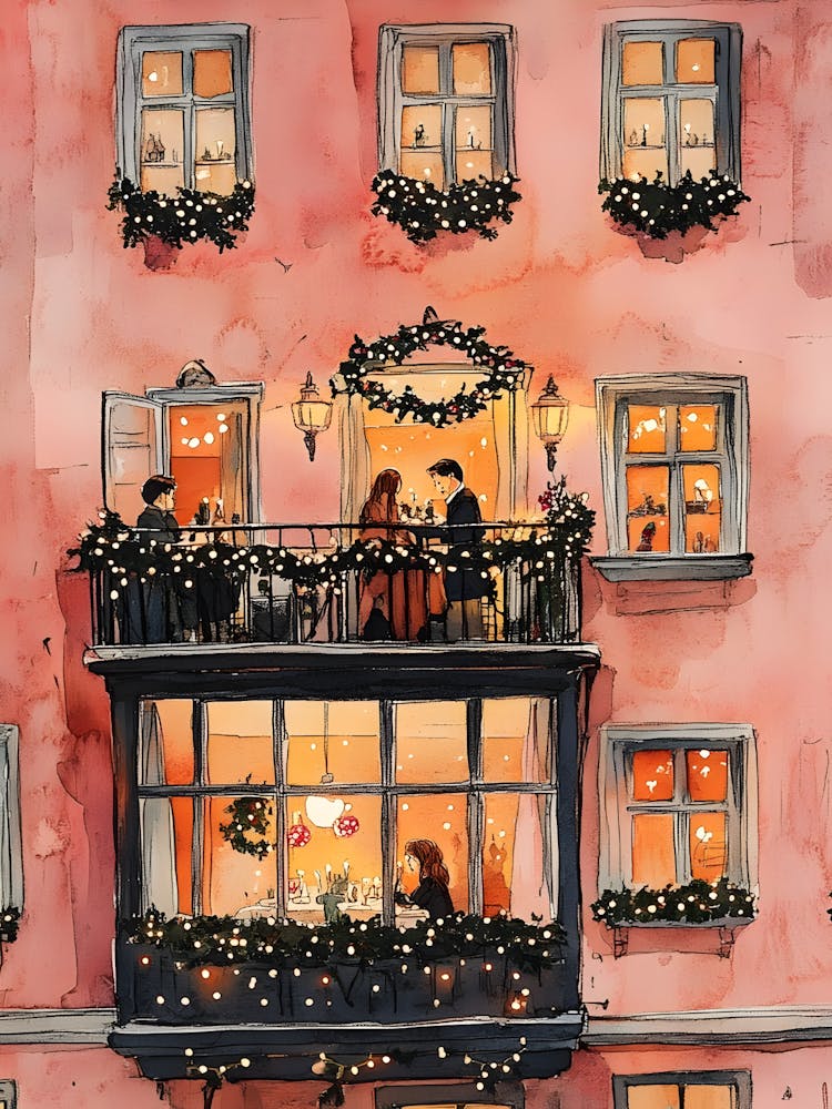 Christmas On The Balcony