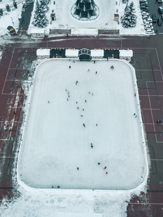 SAMARA POSTER, Samara Russia City Print - Ice skating rinks in Samara