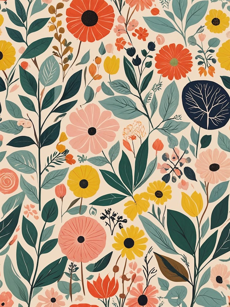 Pastel Floral Pattern