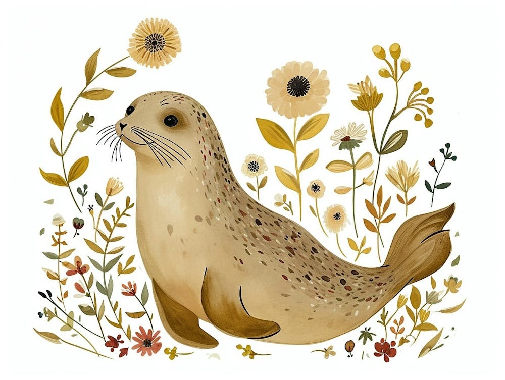 Little Floral Harp Seal 3