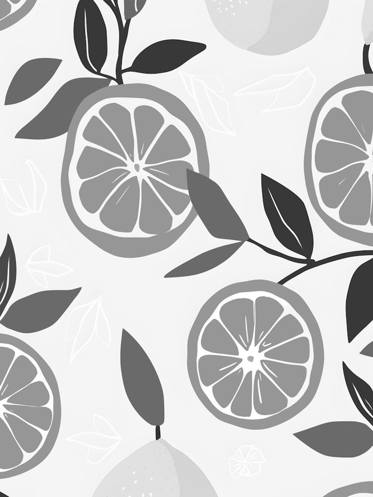 Black And White Pears