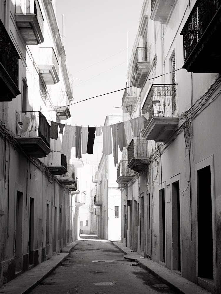 Trapani, Italy, Black And White Photography 2
