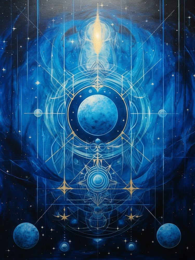 Celestial Geometry Abstract 1