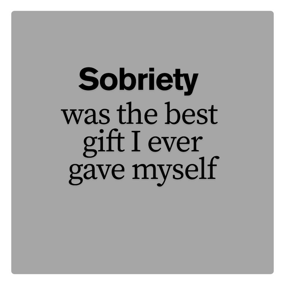 Sobriety Was The Best Gift