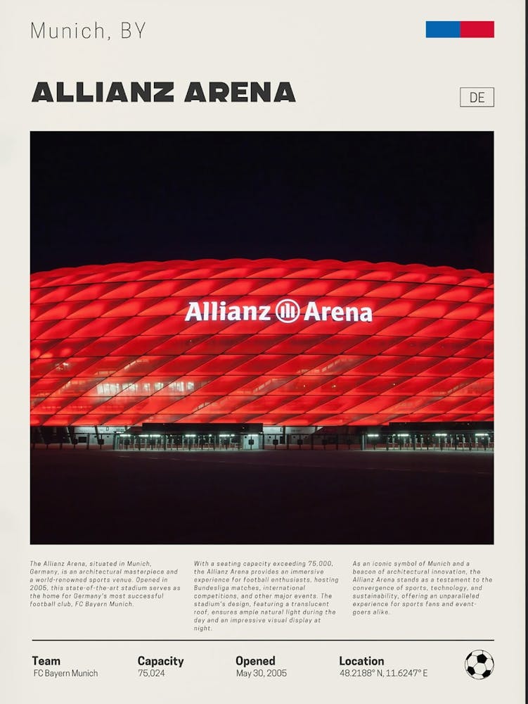 Fc Bayern Munich - Allianz Arena 1