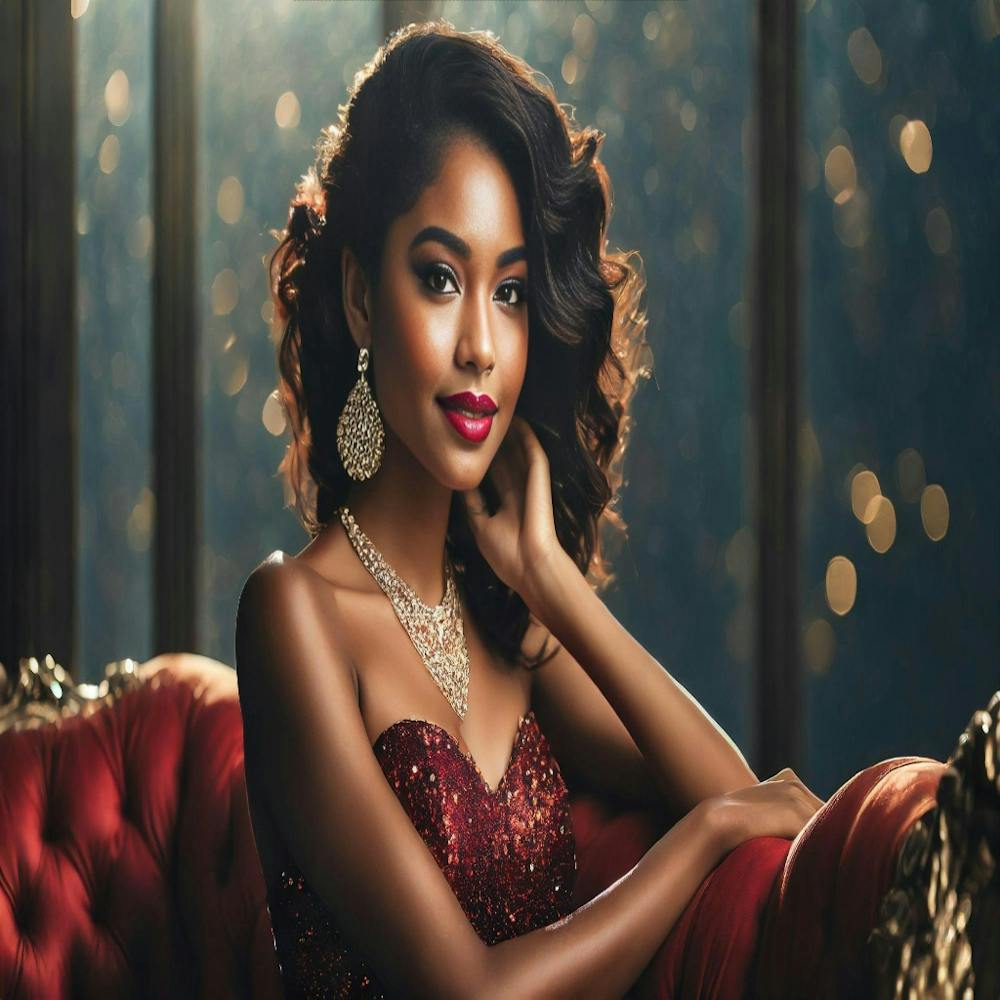 Sparkling In Red