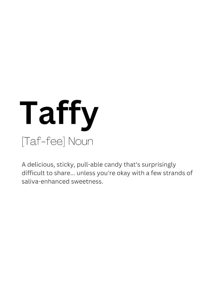 Taffy Definition Meaning
