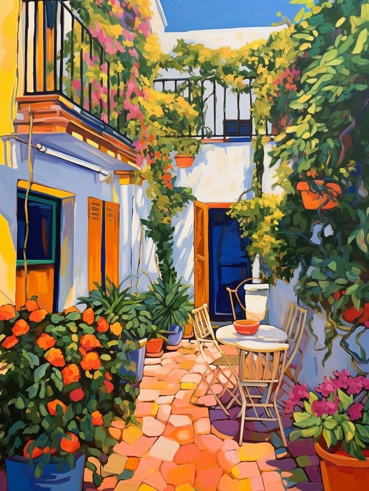Marbella Espagne 1 Peinture Fauviste