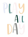 Playroom Wall Decor Art Prints