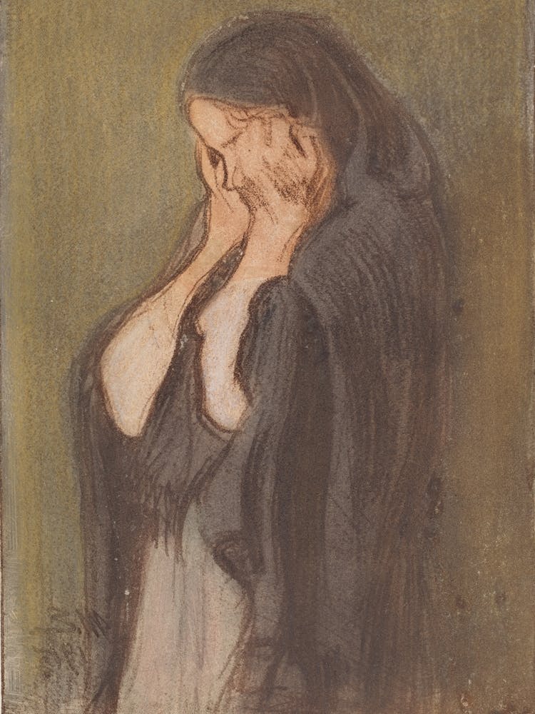 Crying Woman, 1907, By Magnus Enckell 1