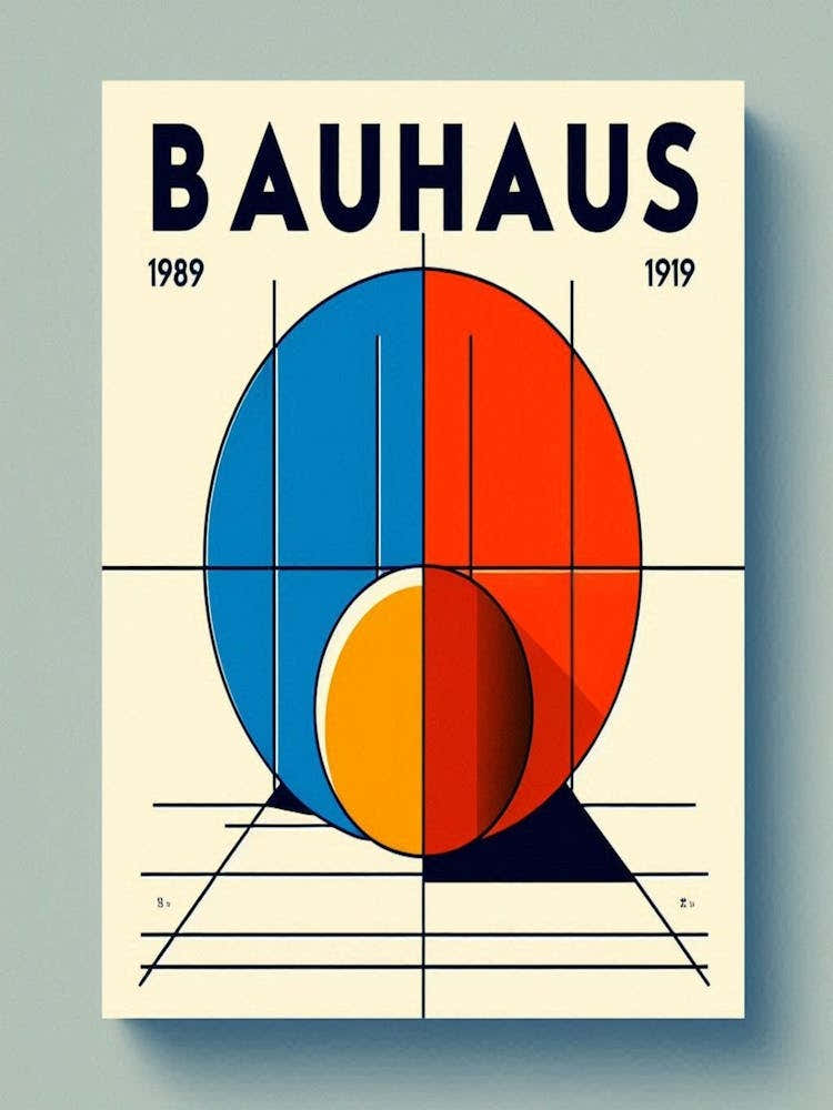 Bauhaus Exhibition Poster 2