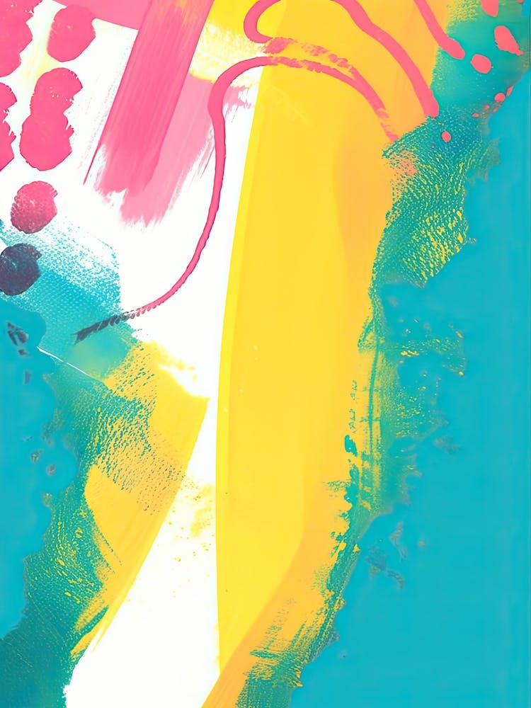 Summer Vibes Abstract 3