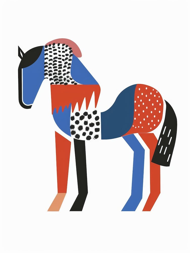 Abstract Horse