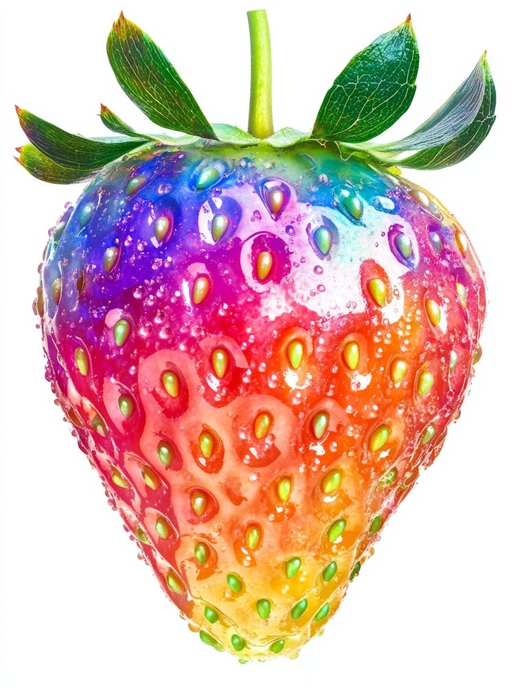 Rainbow Strawberry 5