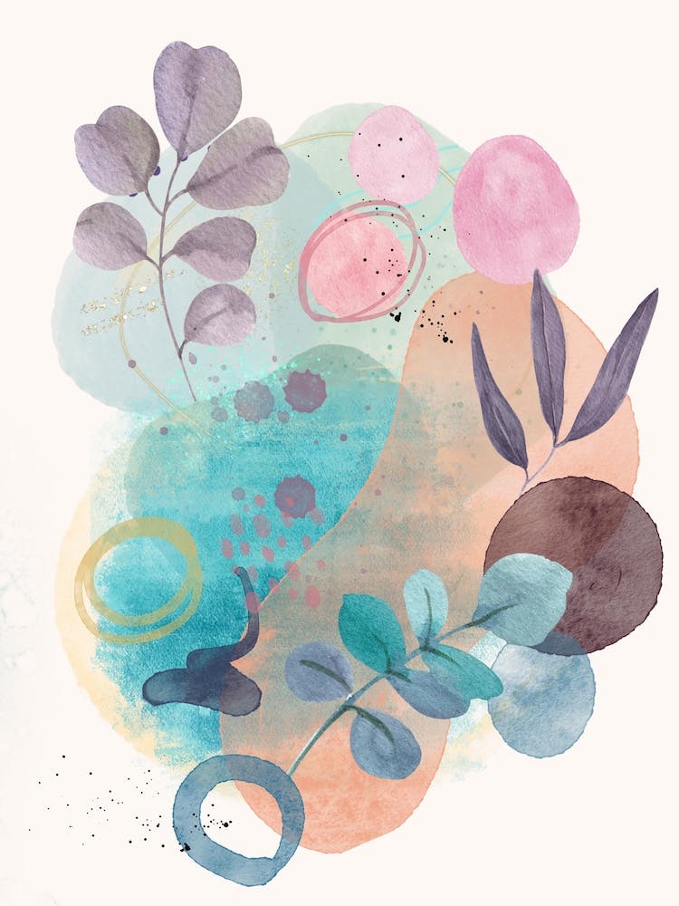 Abstract Watercolor Painting 8