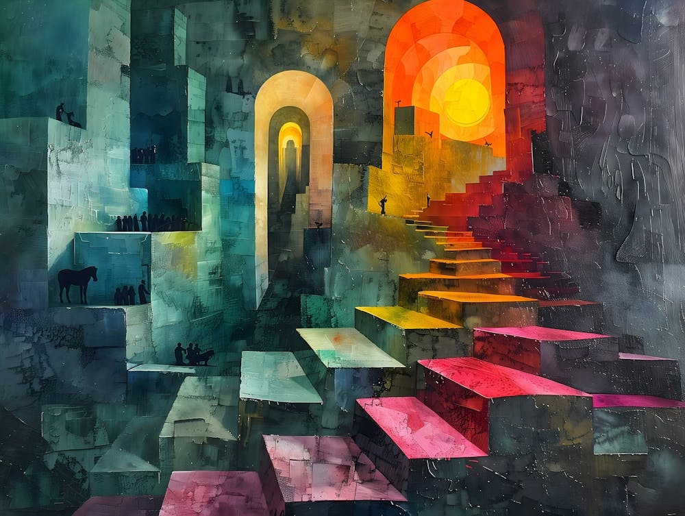 Stairs To Heaven, Kubismus