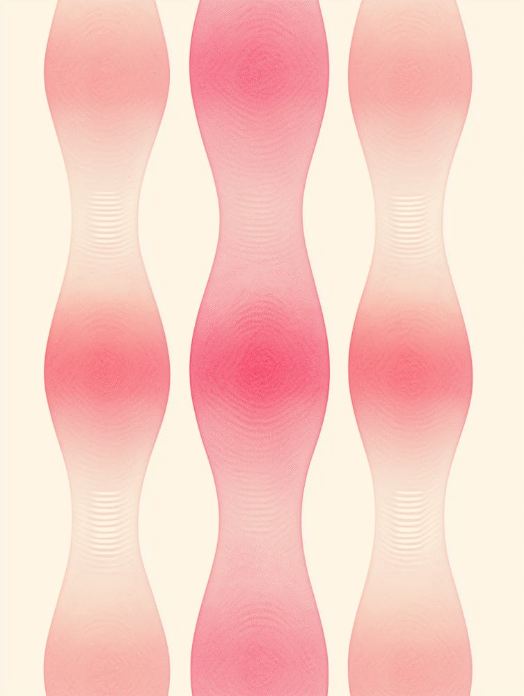 Pattern Of Symmetrical Sound Waves