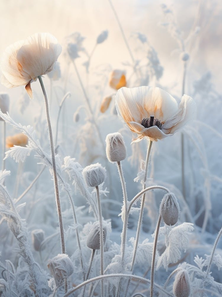Frosty Botanical Poppy 2