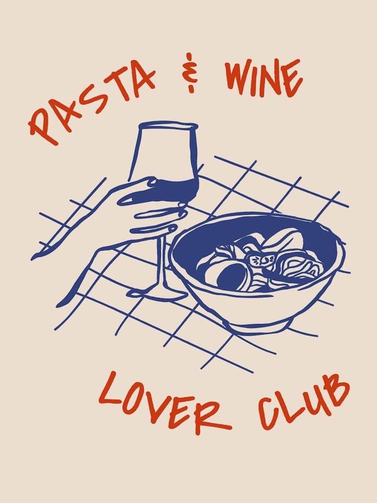 Boho Food 1 Pasta And Wine