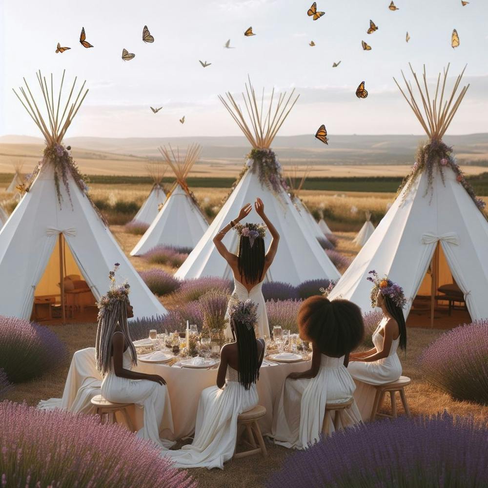 Teepee Wedding
