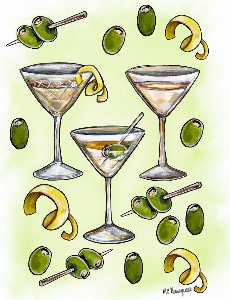 Gin, Vodka, Lemon Martini