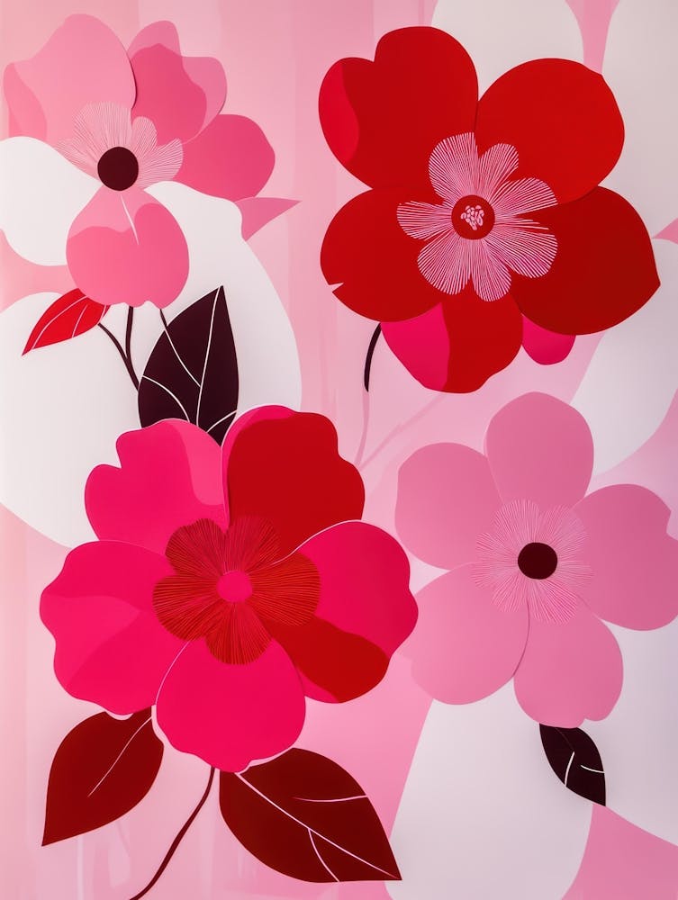 Pink Flowers 33