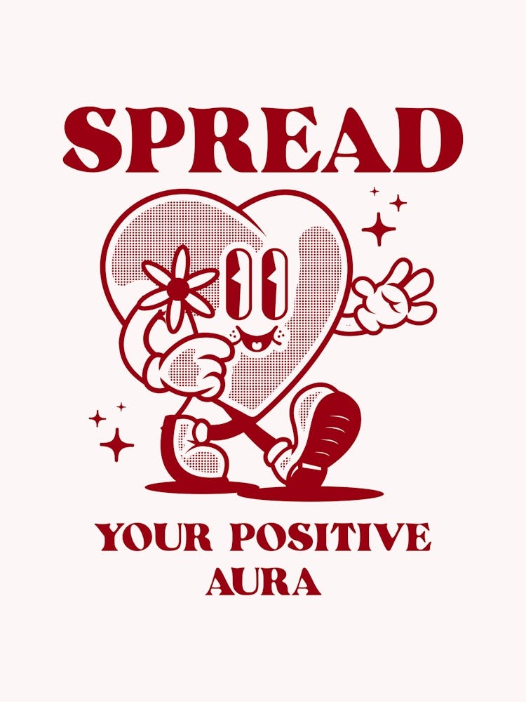 Retro Wall Art Retro Prints Home Decor Retro Print Illustration Retro Decor Png Retro Retro Positive Aura