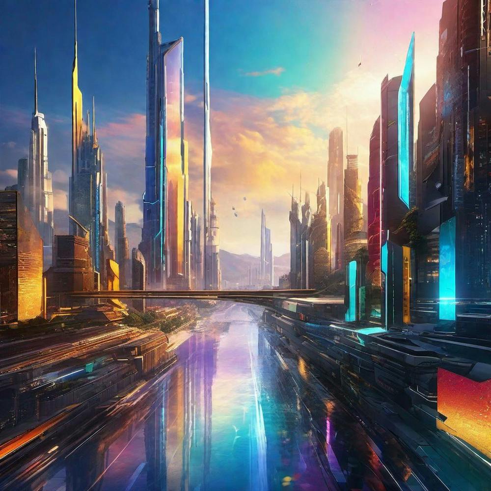 Futuristic City 144