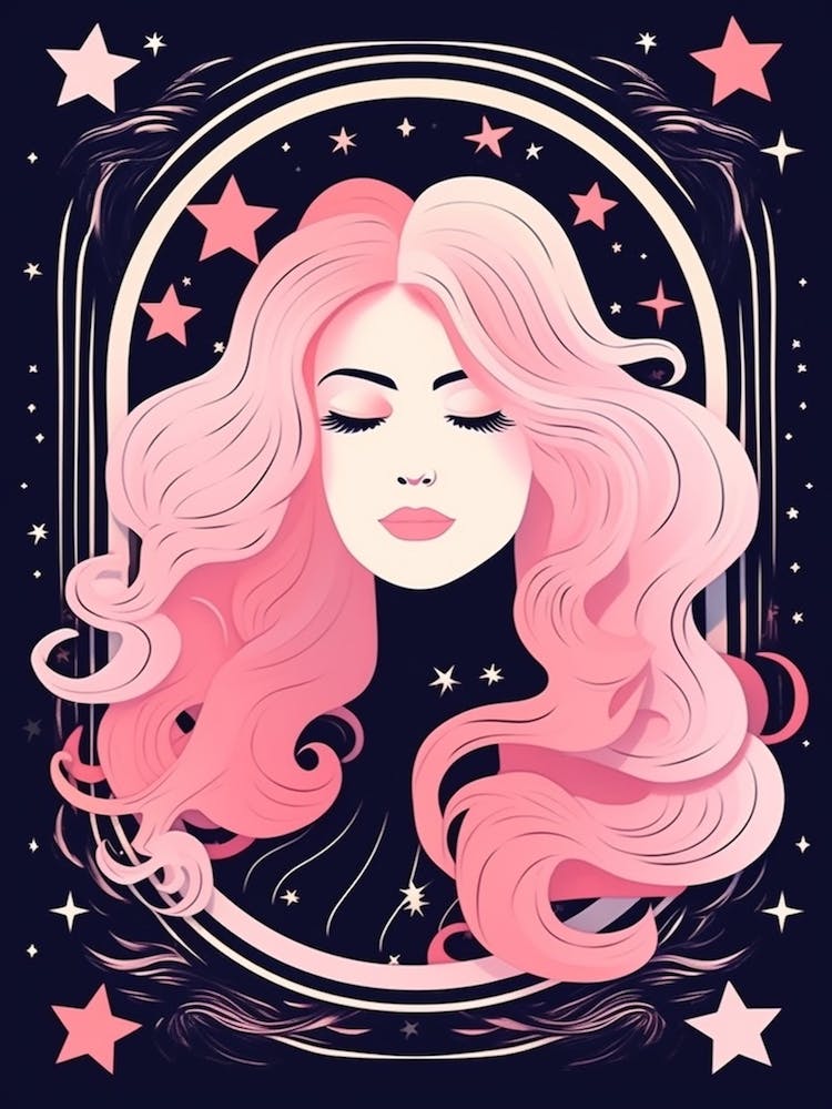 Pink Ethereal Face 1