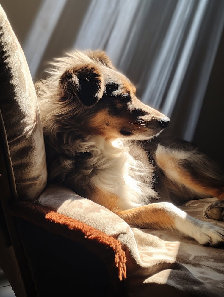 Dog In The Sun
