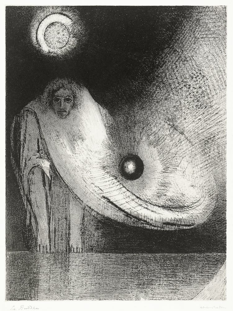 The Buddha (1895), Odilon Redon