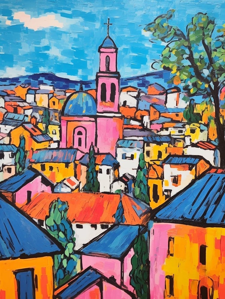 Turin Italy 2 Fauvist Painting