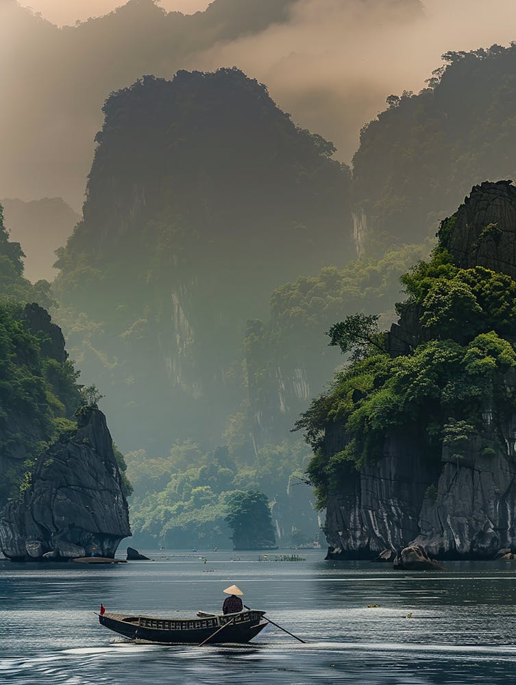 Boat In The Water 1